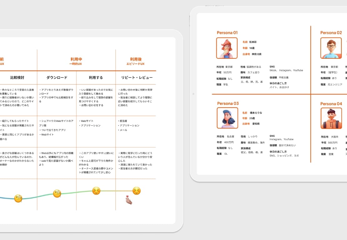 シェアルーム検索アプリ