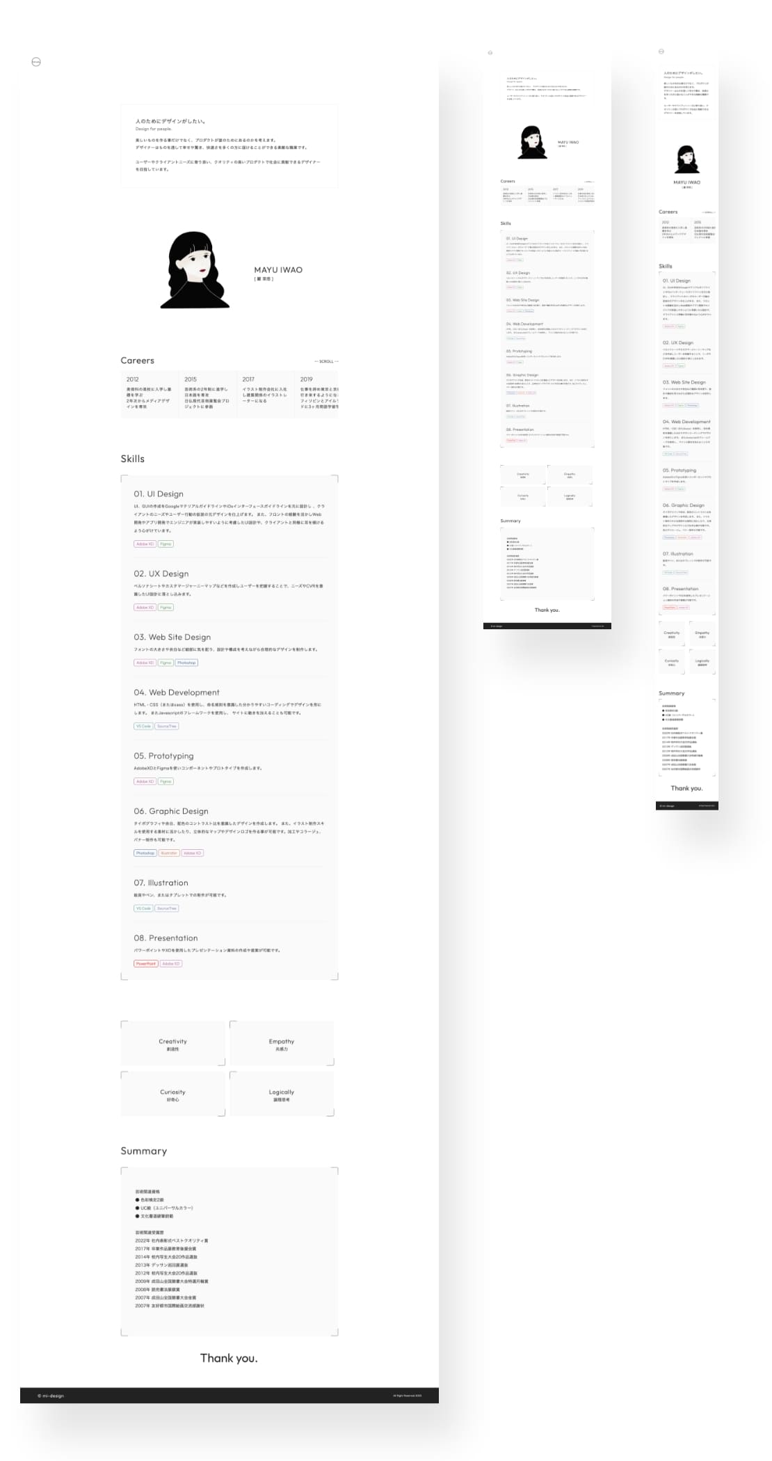 プロフィールページの画像